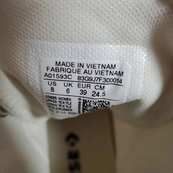 Converse CTAS MOVE HI PLATFORM  WOMEN'S SZ 8/ A01593C - Picture 10 of 10